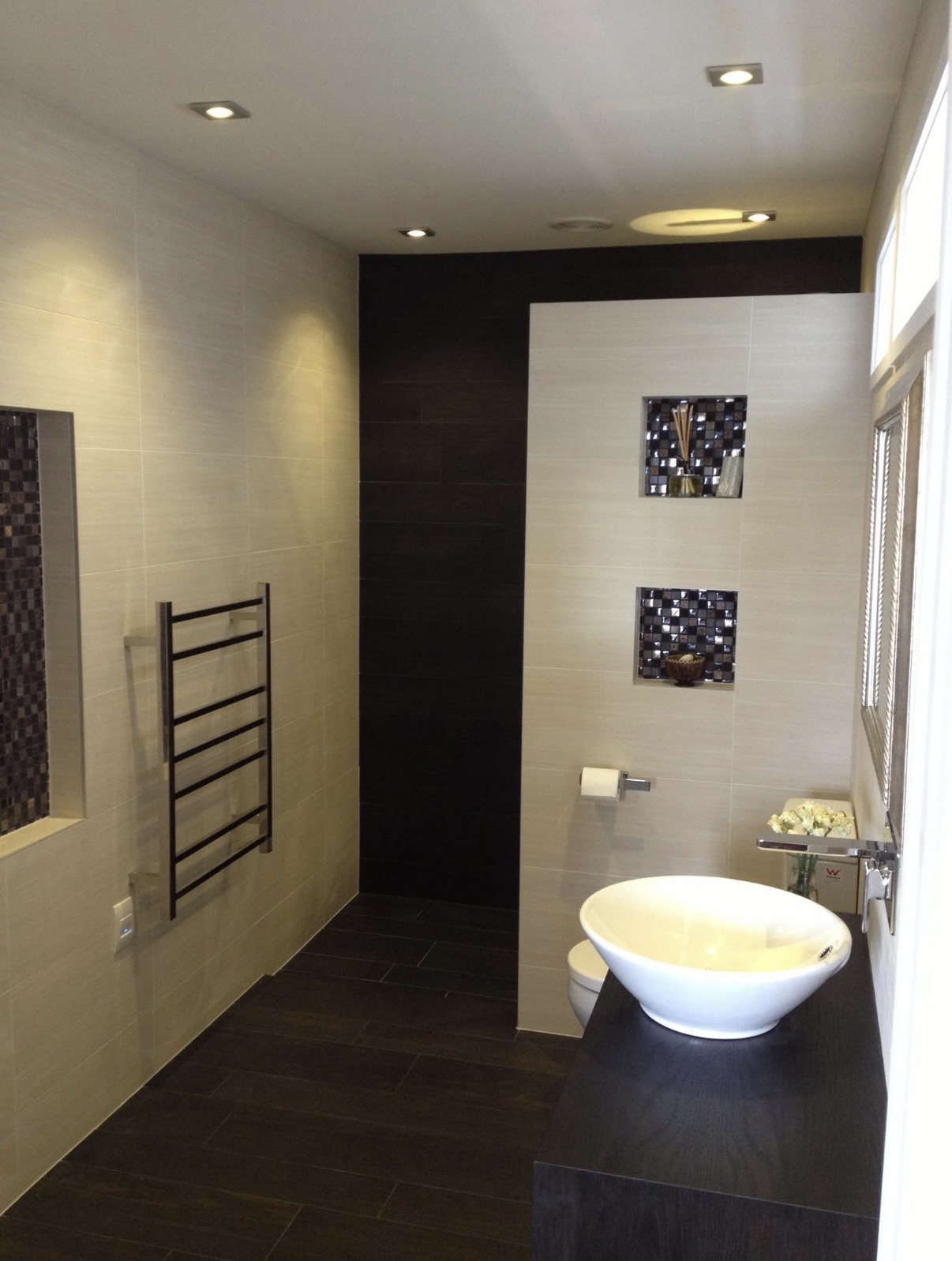 Modern family bathroom